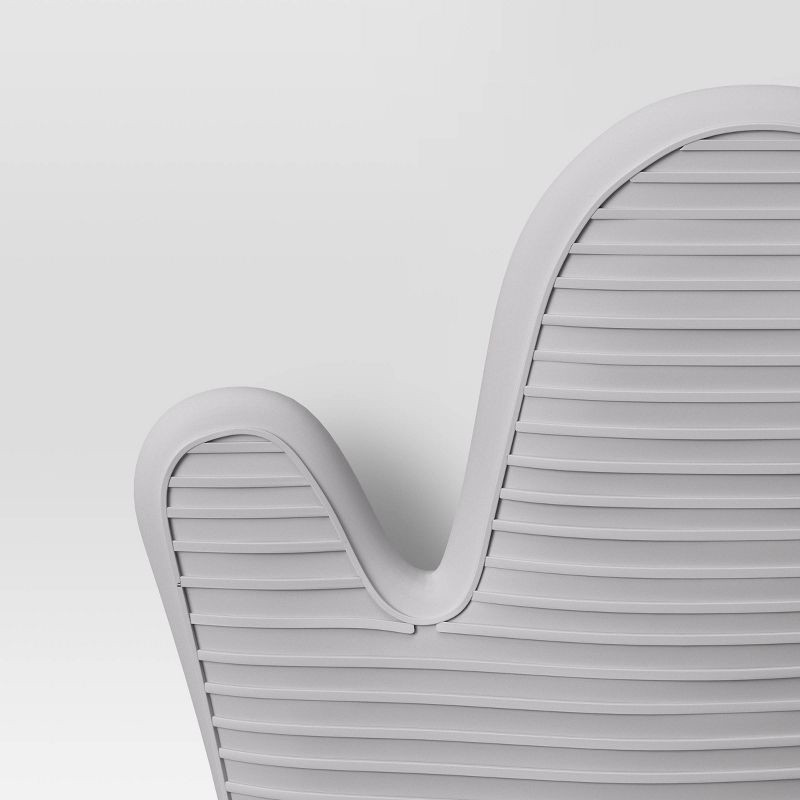 slide 3 of 3, Cotton Oven Mitt Gray - Threshold™, 1 ct