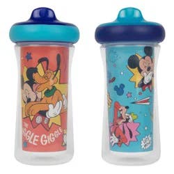 First Years Disney Mickey Mouse Insulated Hard Spout Sippy Cups