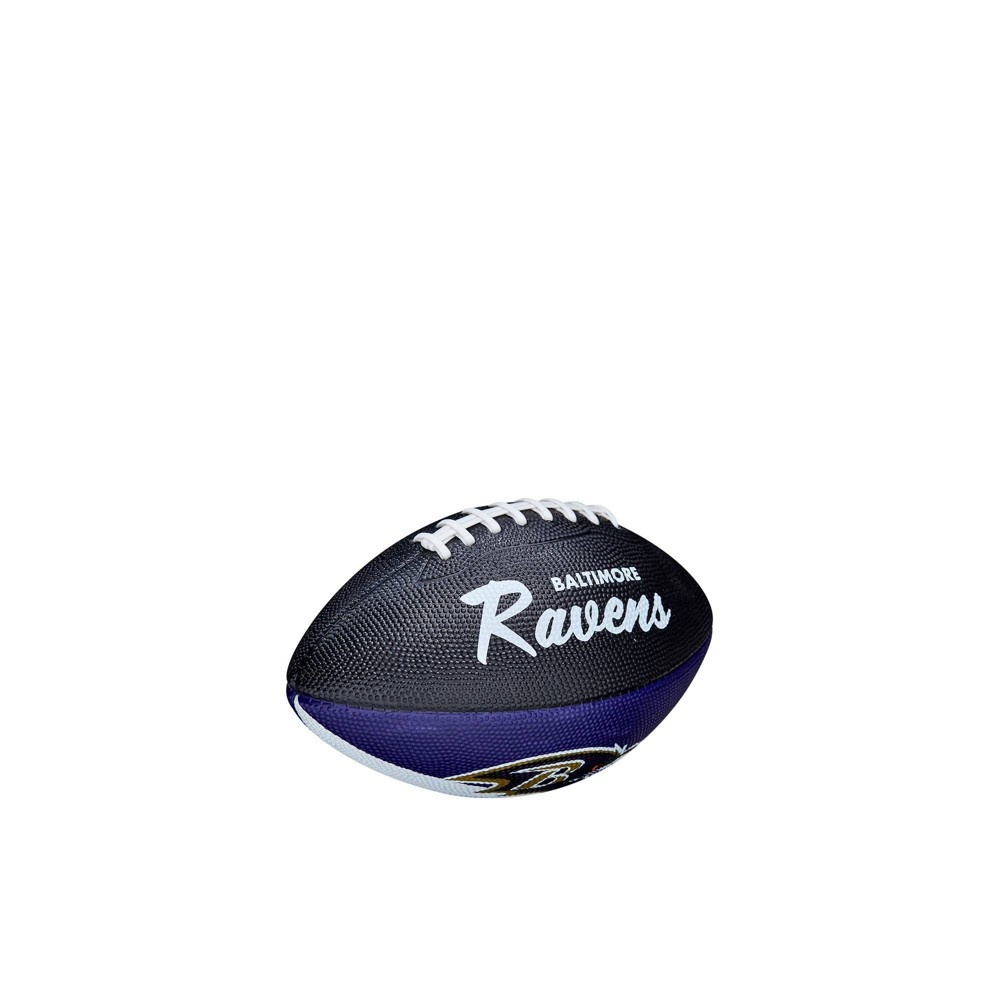 slide 4 of 6, NFL Baltimore Ravens Mini Retro Football, 1 ct