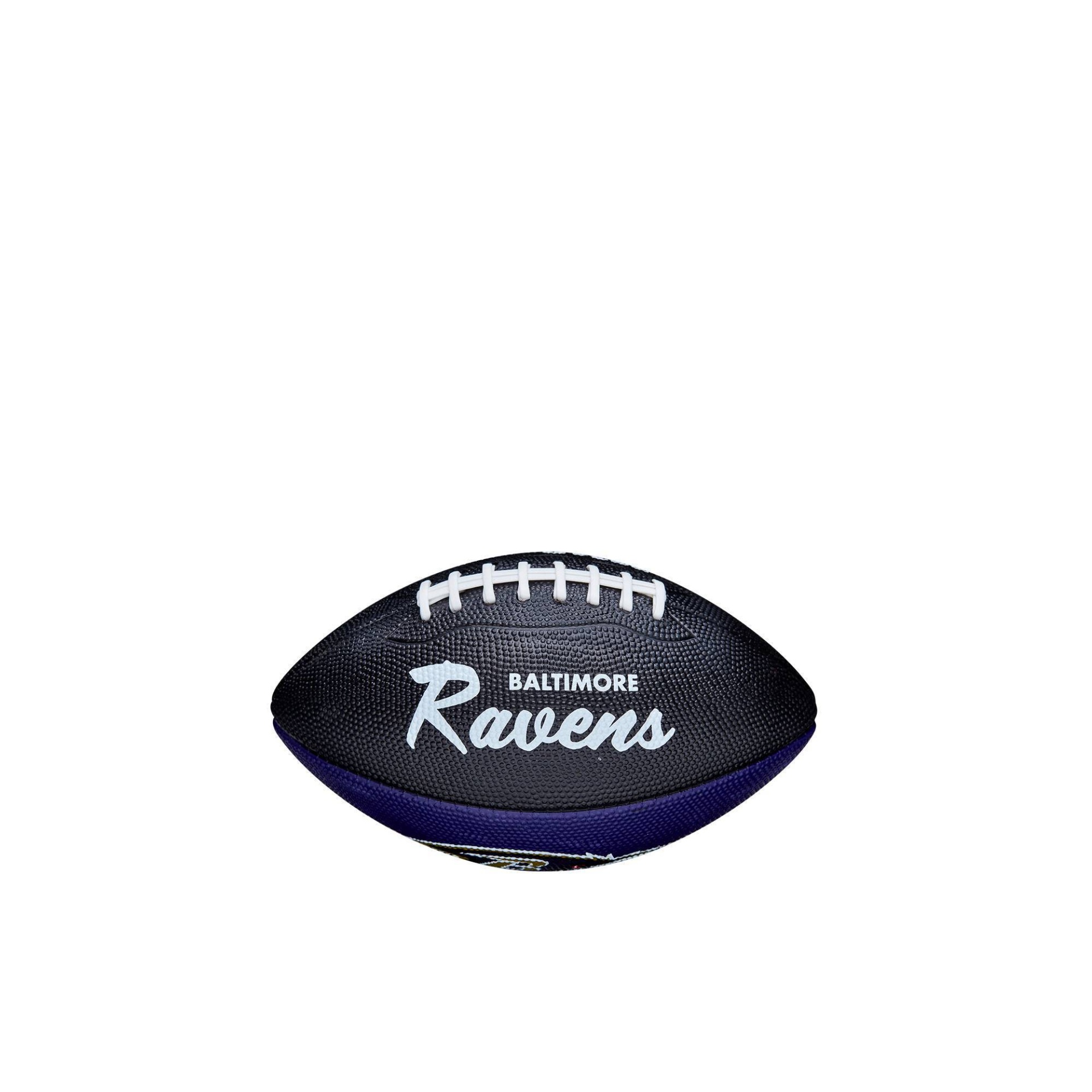 slide 1 of 6, NFL Baltimore Ravens Mini Retro Football, 1 ct