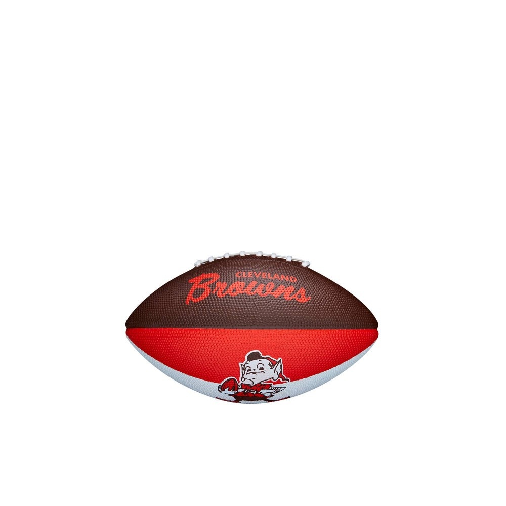 slide 5 of 6, NFL Cleveland Browns Mini Retro Football, 1 ct