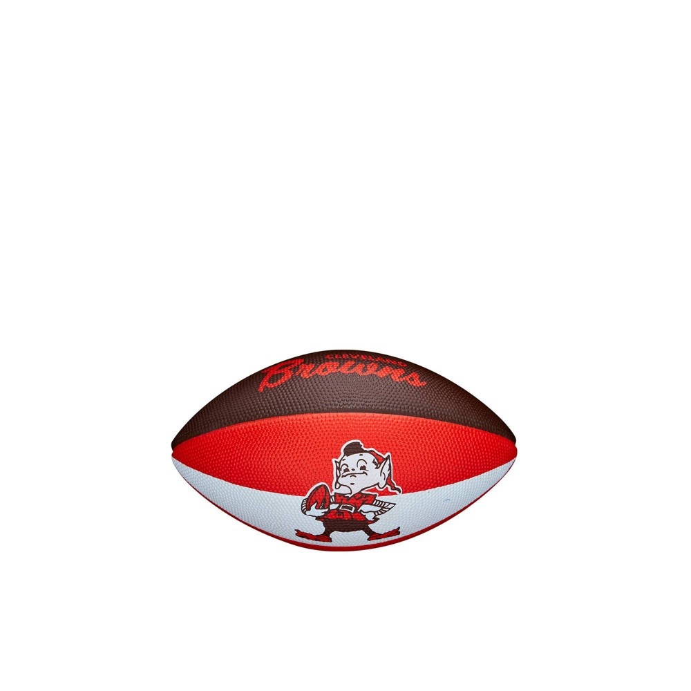 slide 6 of 6, NFL Cleveland Browns Mini Retro Football, 1 ct