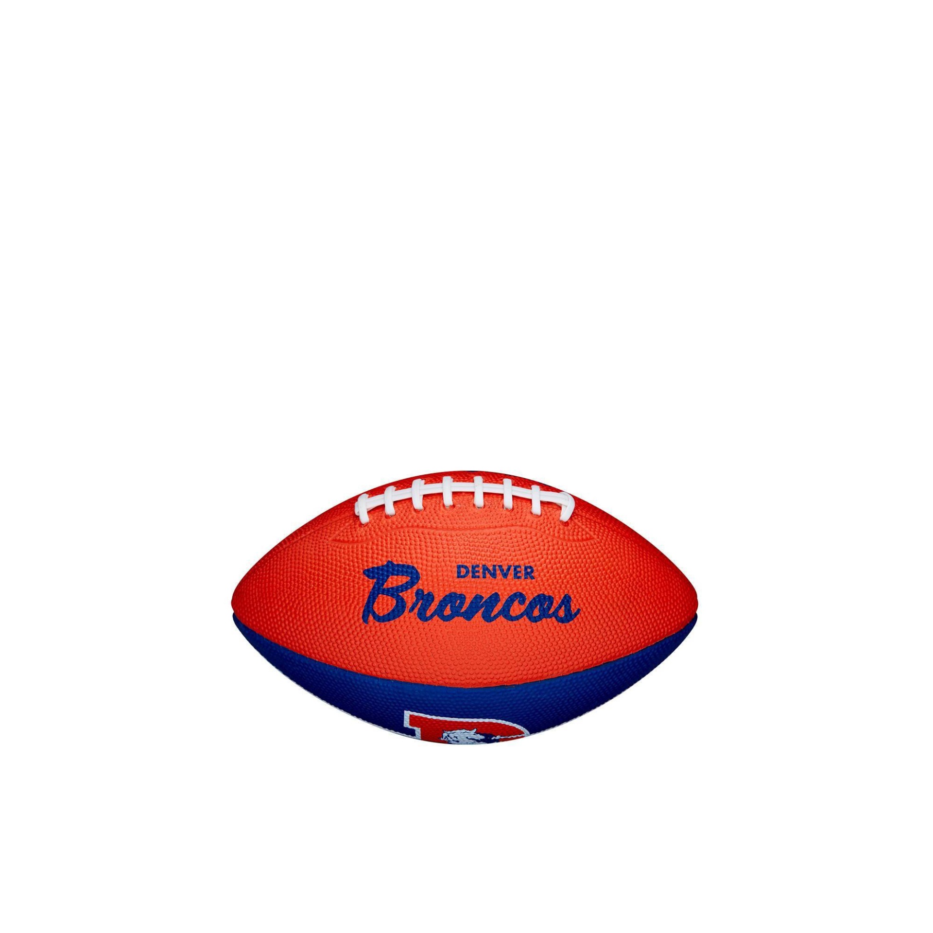 slide 1 of 6, NFL Denver Broncos Mini Retro Football, 1 ct