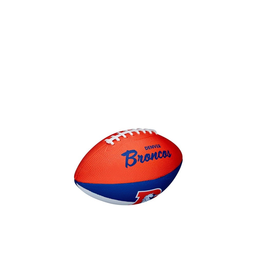 slide 3 of 6, NFL Denver Broncos Mini Retro Football, 1 ct