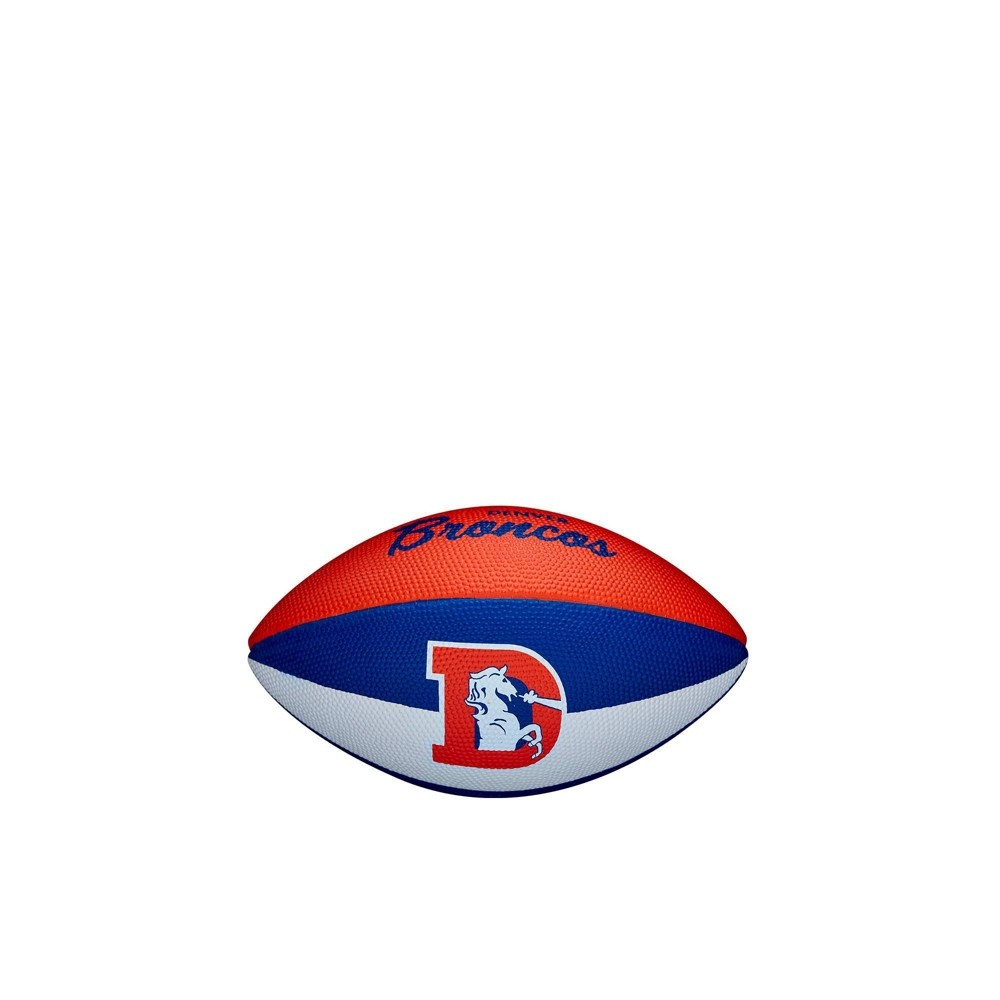 slide 5 of 6, NFL Denver Broncos Mini Retro Football, 1 ct