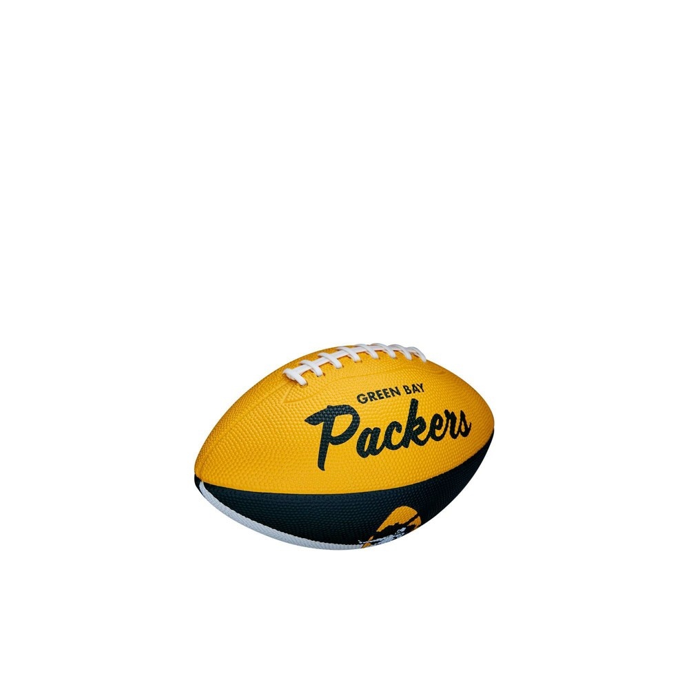 slide 4 of 6, NFL Green Bay Packers Mini Retro Football, 1 ct