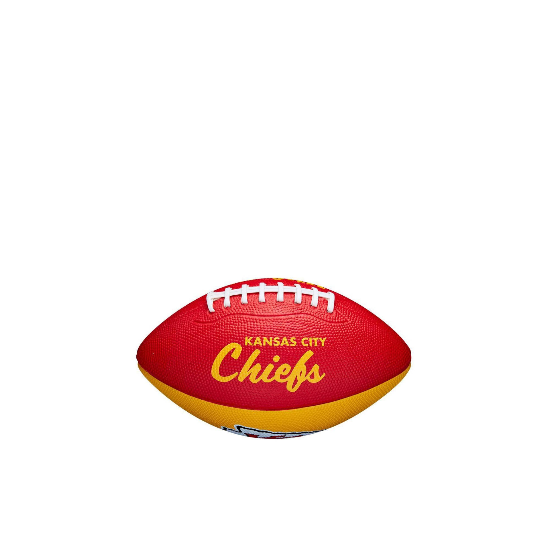 slide 1 of 6, NFL Kansas City Chiefs Mini Retro Football, 1 ct