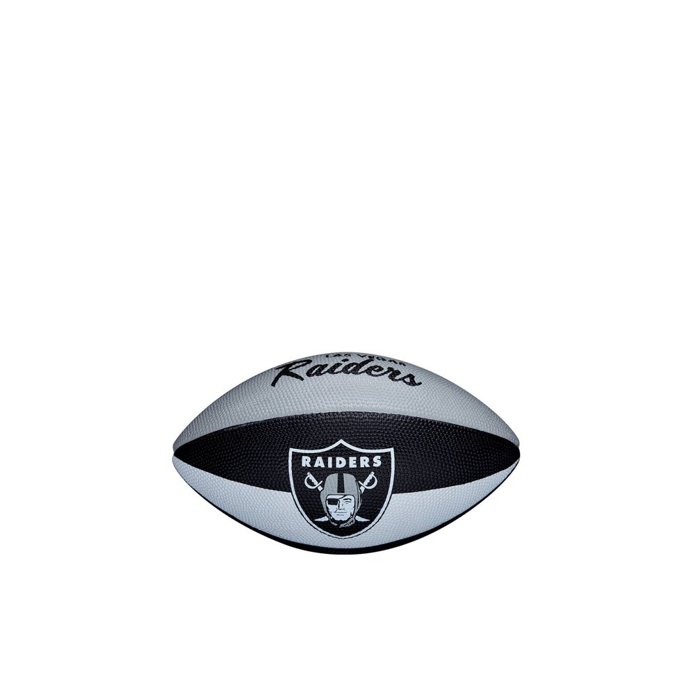 slide 2 of 6, NFL Las Vegas Raiders Mini Retro Football, 1 ct