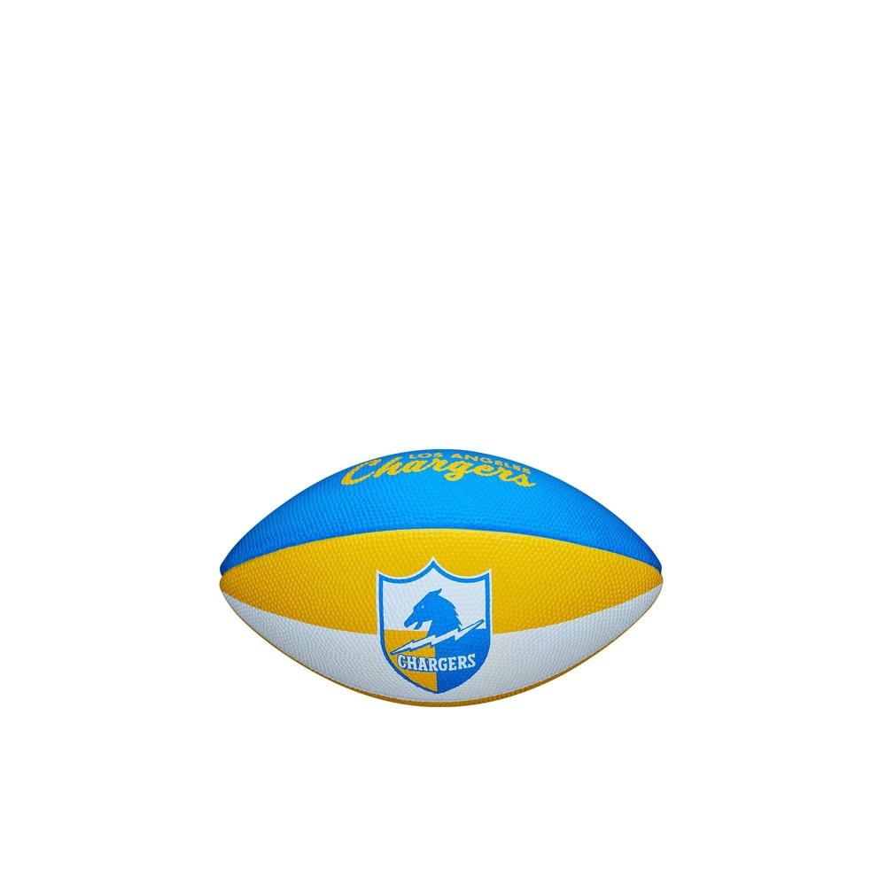 slide 6 of 6, NFL Los Angeles Chargers Mini Retro Football, 1 ct