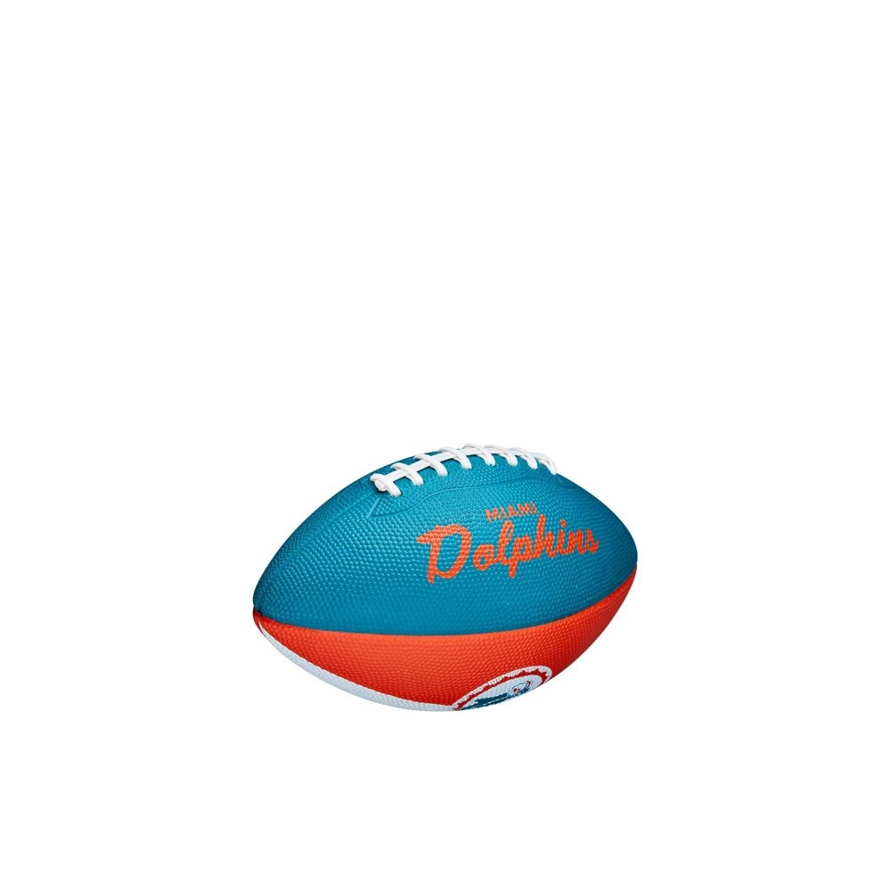 slide 4 of 6, NFL Miami Dolphins Mini Retro Football, 1 ct