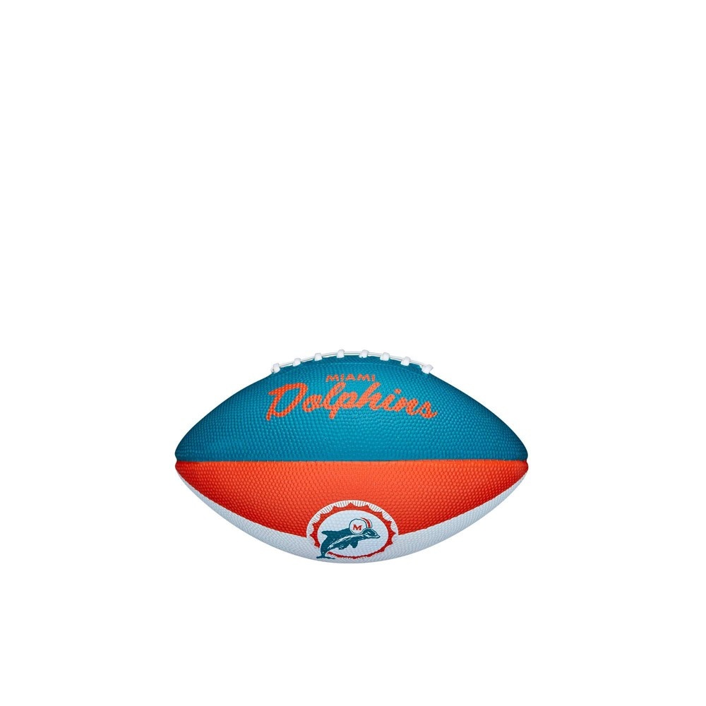 slide 5 of 6, NFL Miami Dolphins Mini Retro Football, 1 ct