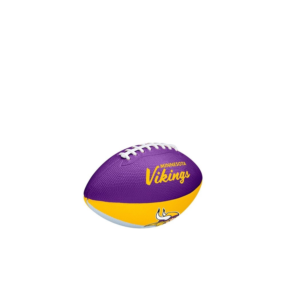 slide 4 of 6, NFL Minnesota Vikings Mini Retro Football, 1 ct