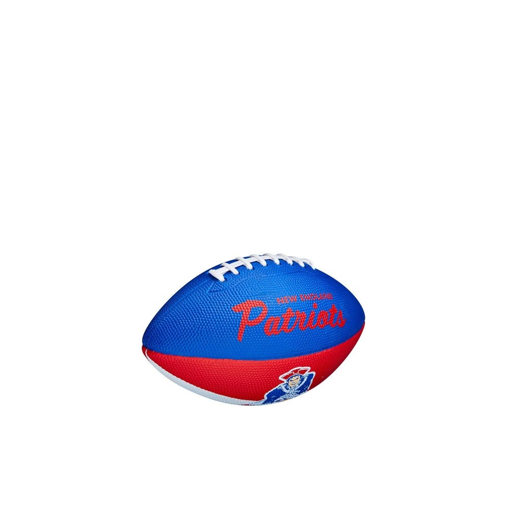 slide 4 of 6, NFL New England Patriots Mini Retro Football, 1 ct