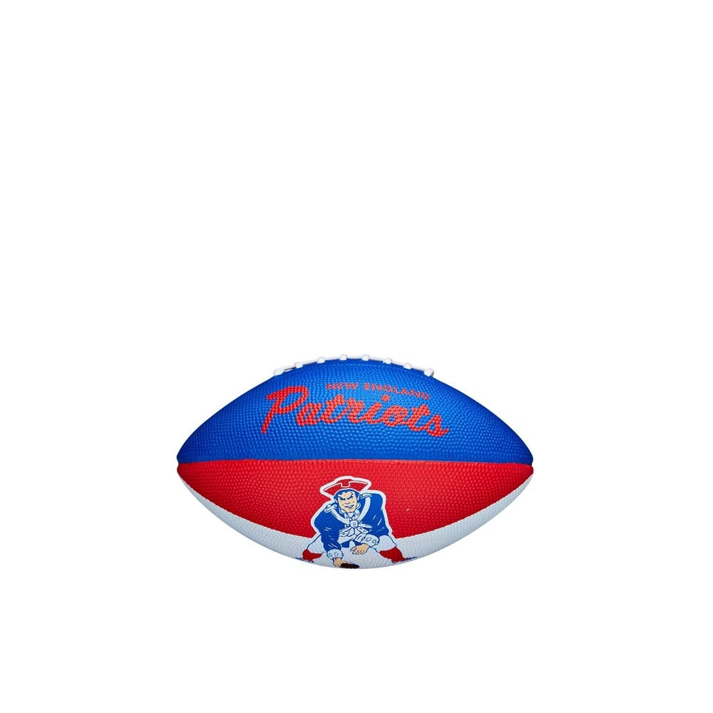 slide 5 of 6, NFL New England Patriots Mini Retro Football, 1 ct