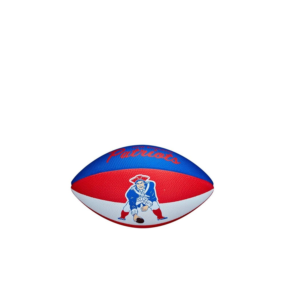 slide 6 of 6, NFL New England Patriots Mini Retro Football, 1 ct