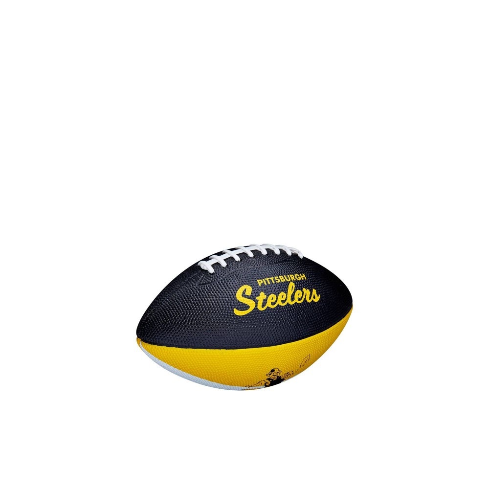 slide 4 of 6, NFL Pittsburgh Steelers Mini Retro Football, 1 ct