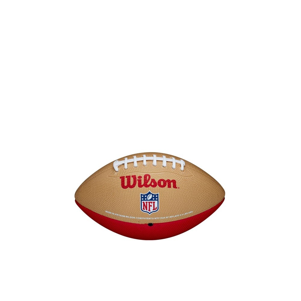 slide 5 of 6, NFL San Francisco 49ers Mini Retro Football, 1 ct