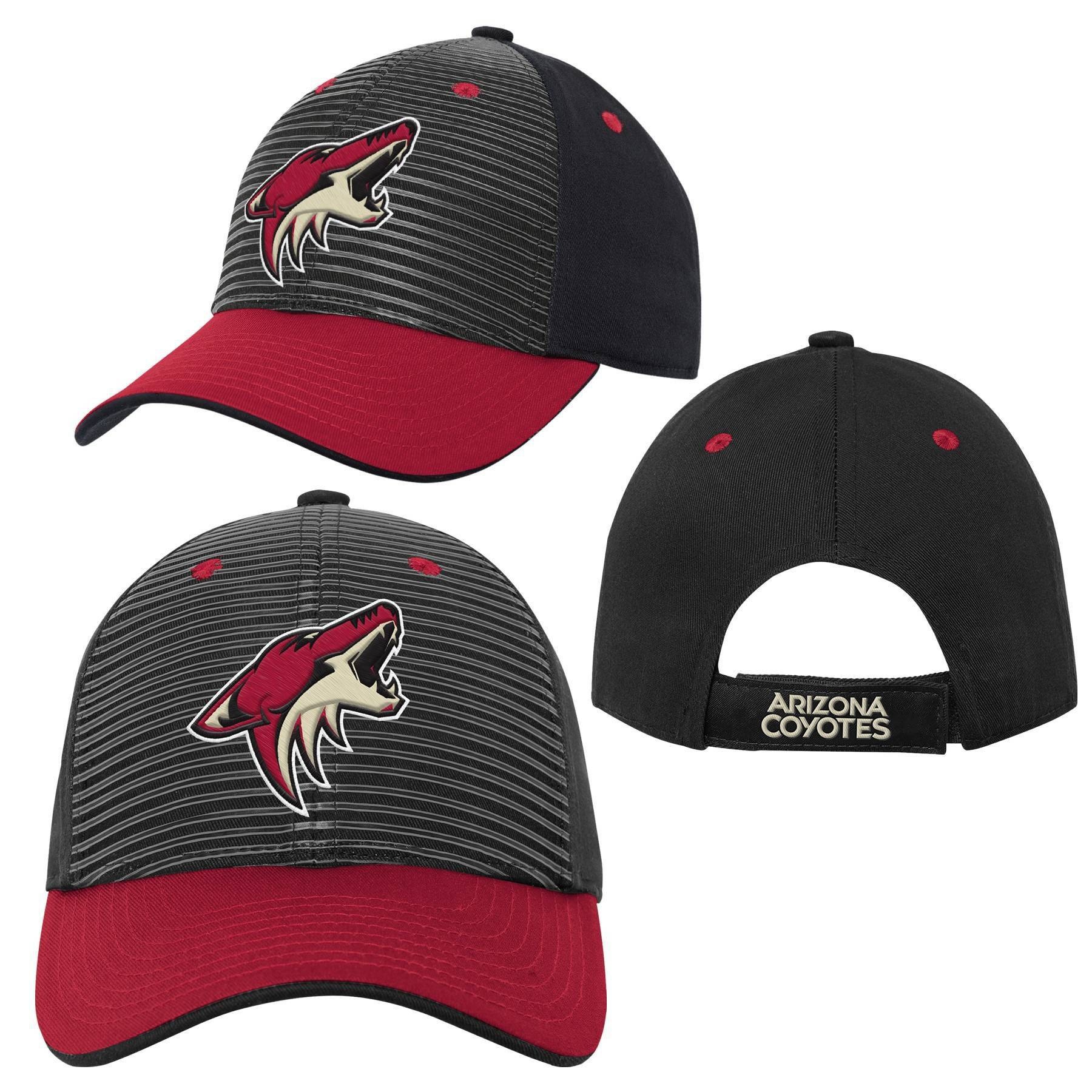 slide 1 of 4, NHL Arizona Coyotes Boys' Structured Adjustable Hat, 1 ct