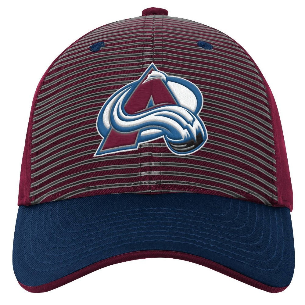 slide 3 of 4, NHL Colorado Avalanche Boys' Structured Adjustable Hat, 1 ct