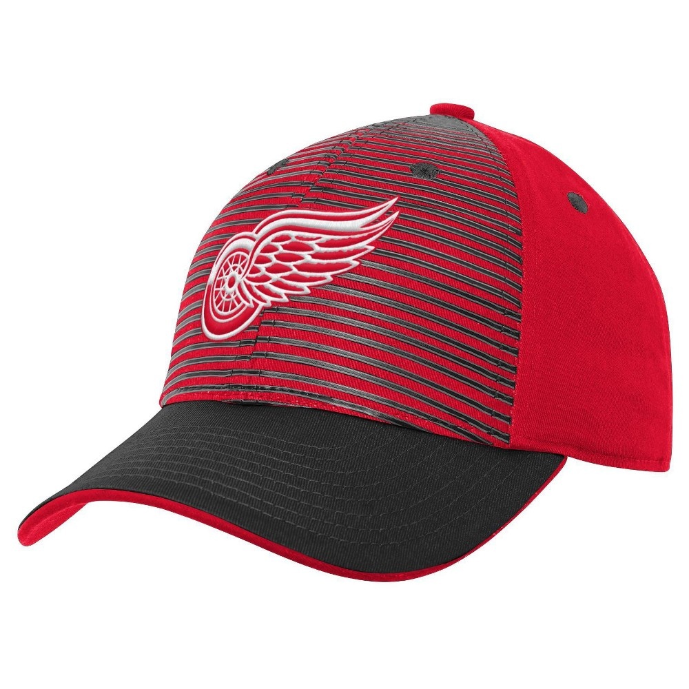 slide 2 of 4, NHL Detroit Red Wings Boys' Structured Adjustable Hat, 1 ct