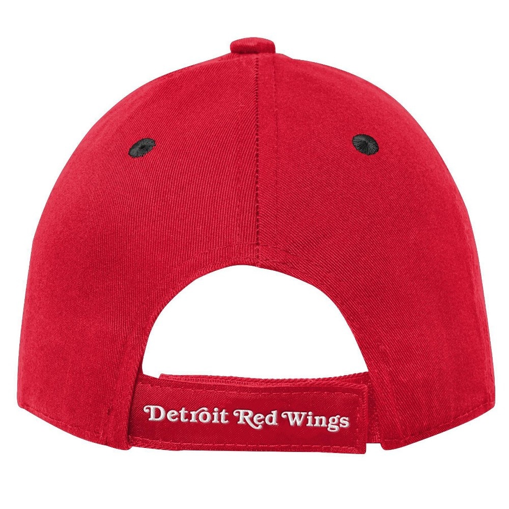 slide 3 of 4, NHL Detroit Red Wings Boys' Structured Adjustable Hat, 1 ct