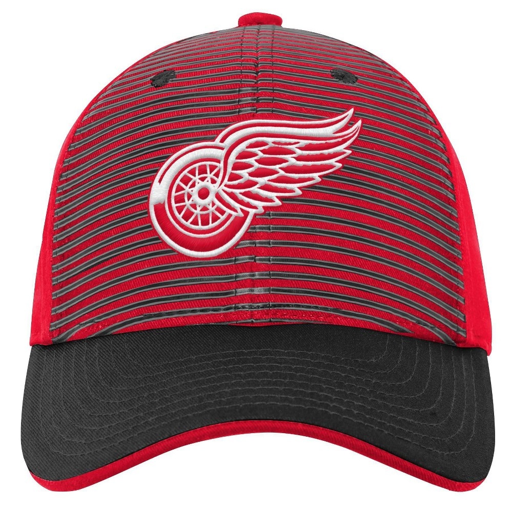 slide 4 of 4, NHL Detroit Red Wings Boys' Structured Adjustable Hat, 1 ct