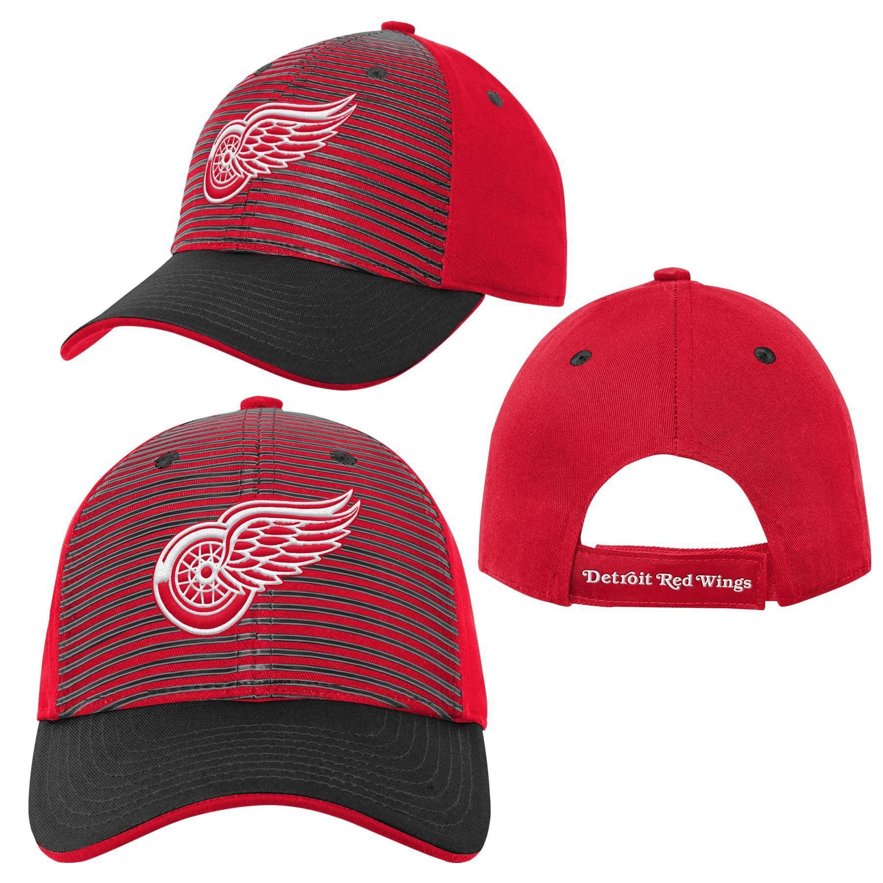 slide 1 of 4, NHL Detroit Red Wings Boys' Structured Adjustable Hat, 1 ct