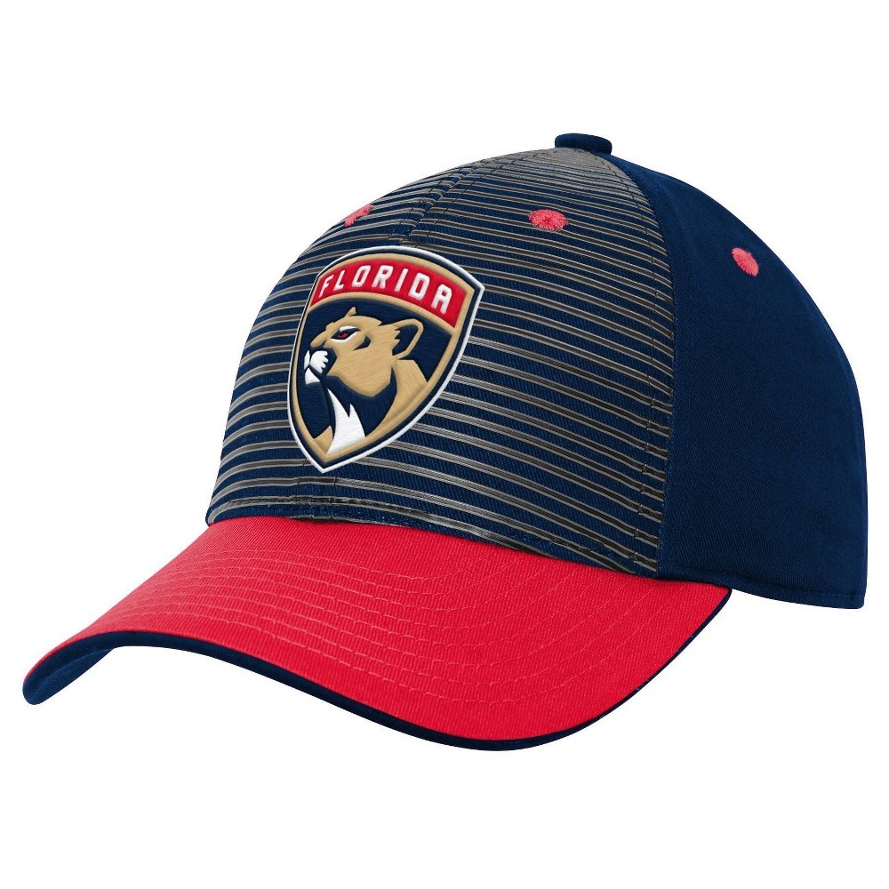 slide 2 of 4, NHL Florida Panthers Boys' Structured Adjustable Hat, 1 ct