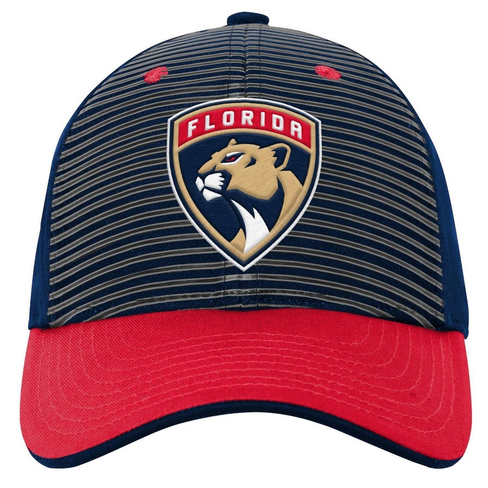 slide 4 of 4, NHL Florida Panthers Boys' Structured Adjustable Hat, 1 ct