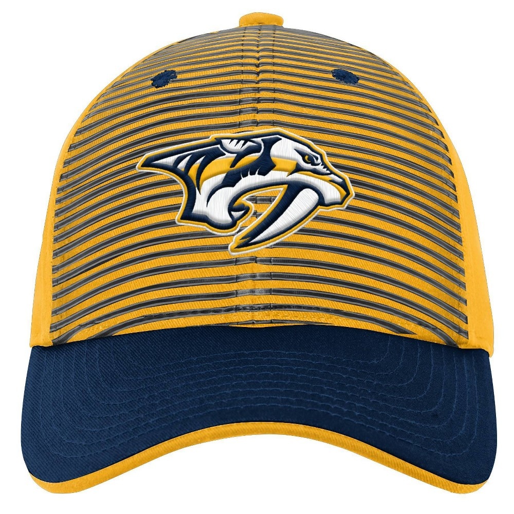 slide 4 of 4, NHL Nashville Predators Boys' Structured Adjustable Hat, 1 ct