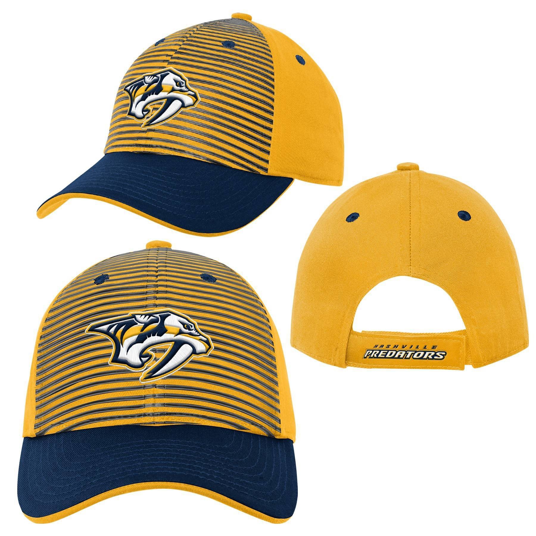 slide 1 of 4, NHL Nashville Predators Boys' Structured Adjustable Hat, 1 ct