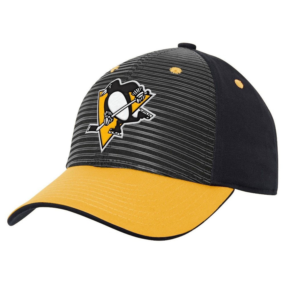 slide 2 of 4, NHL Pittsburgh Penguins Boys' Structured Adjustable Hat, 1 ct