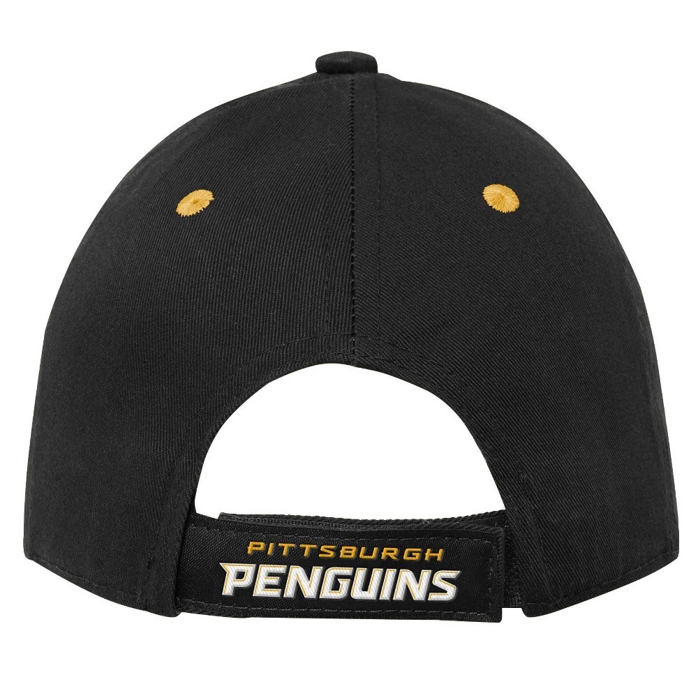 slide 3 of 4, NHL Pittsburgh Penguins Boys' Structured Adjustable Hat, 1 ct