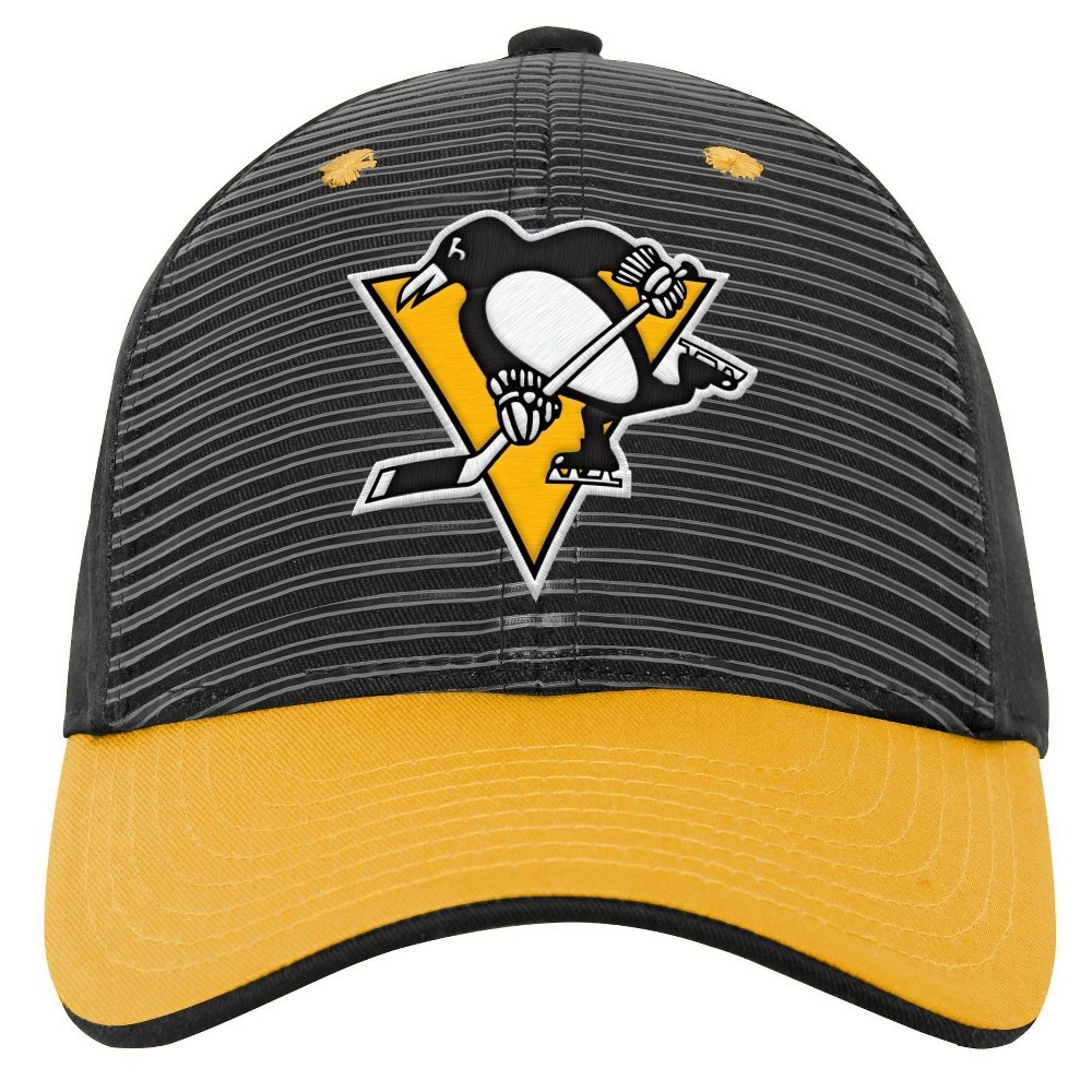 slide 4 of 4, NHL Pittsburgh Penguins Boys' Structured Adjustable Hat, 1 ct