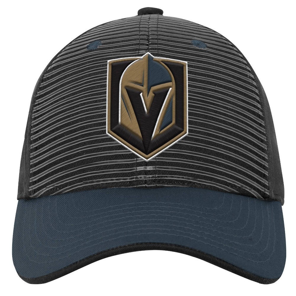 slide 4 of 4, NHL Vegas Golden Knights Boys' Structured Adjustable Hat, 1 ct