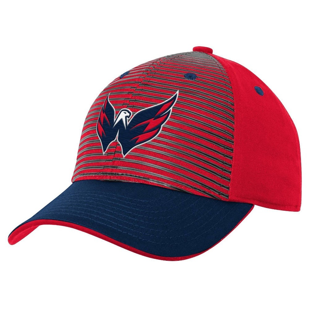 slide 2 of 4, NHL Washington Capitals Boys' Structured Adjustable Hat, 1 ct