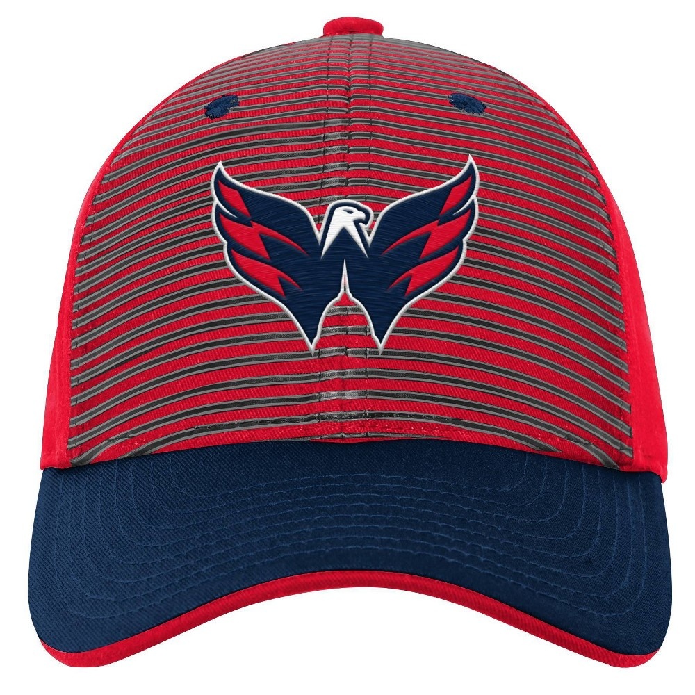 slide 4 of 4, NHL Washington Capitals Boys' Structured Adjustable Hat, 1 ct