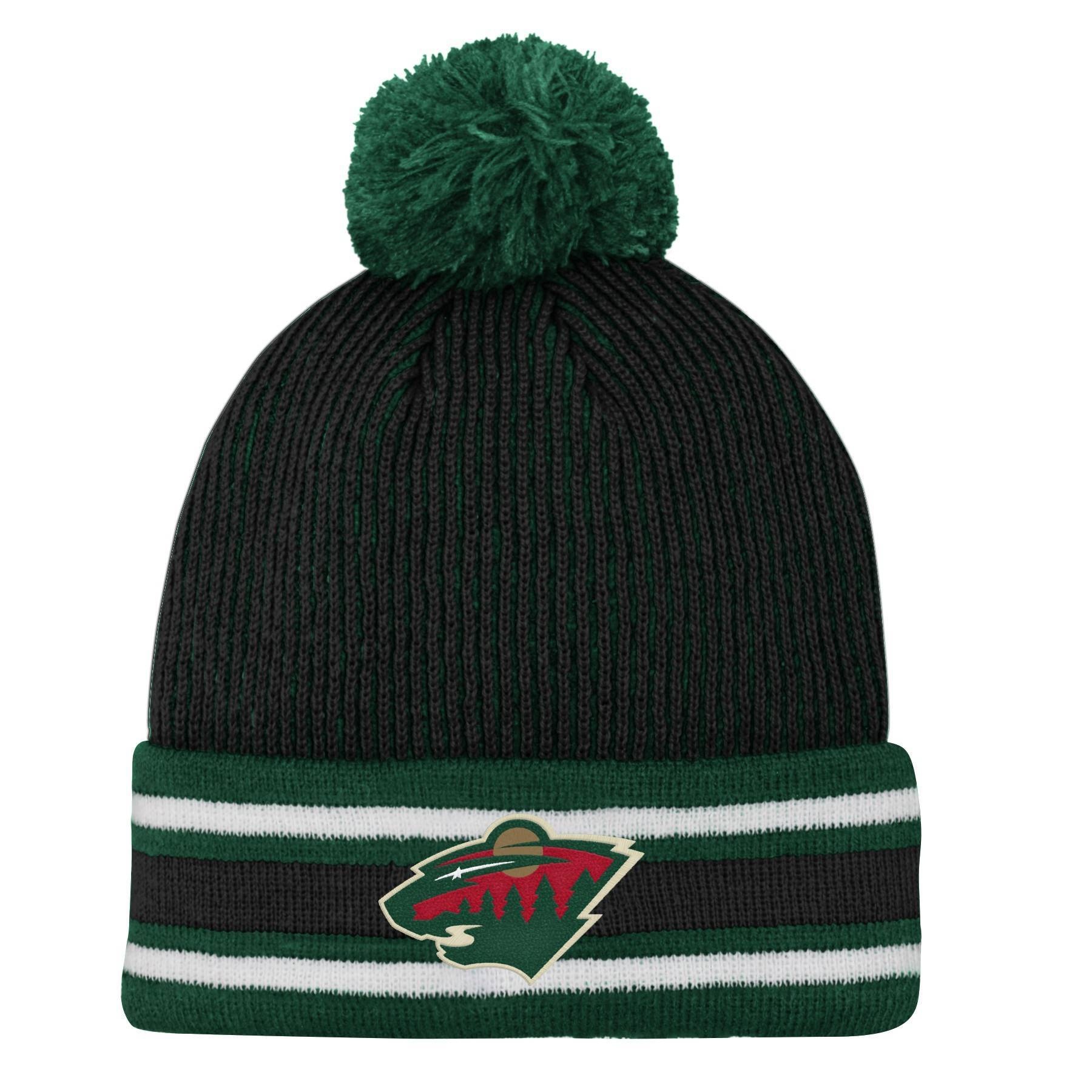 slide 1 of 1, NHL Minnesota Wild Boys' Cuff Knit Hat, 1 ct