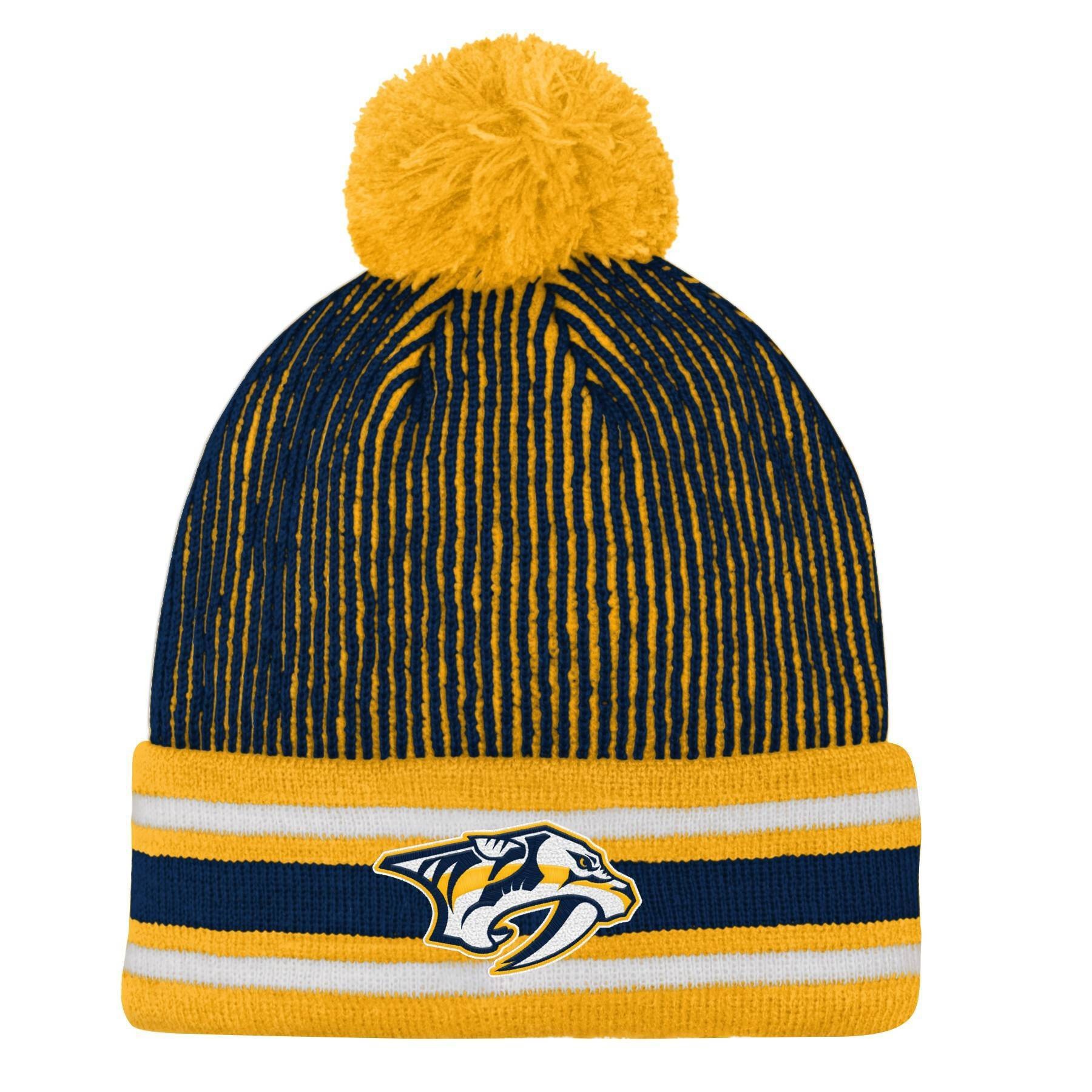 slide 1 of 1, NHL Nashville Predators Boys' Cuff Knit Hat, 1 ct