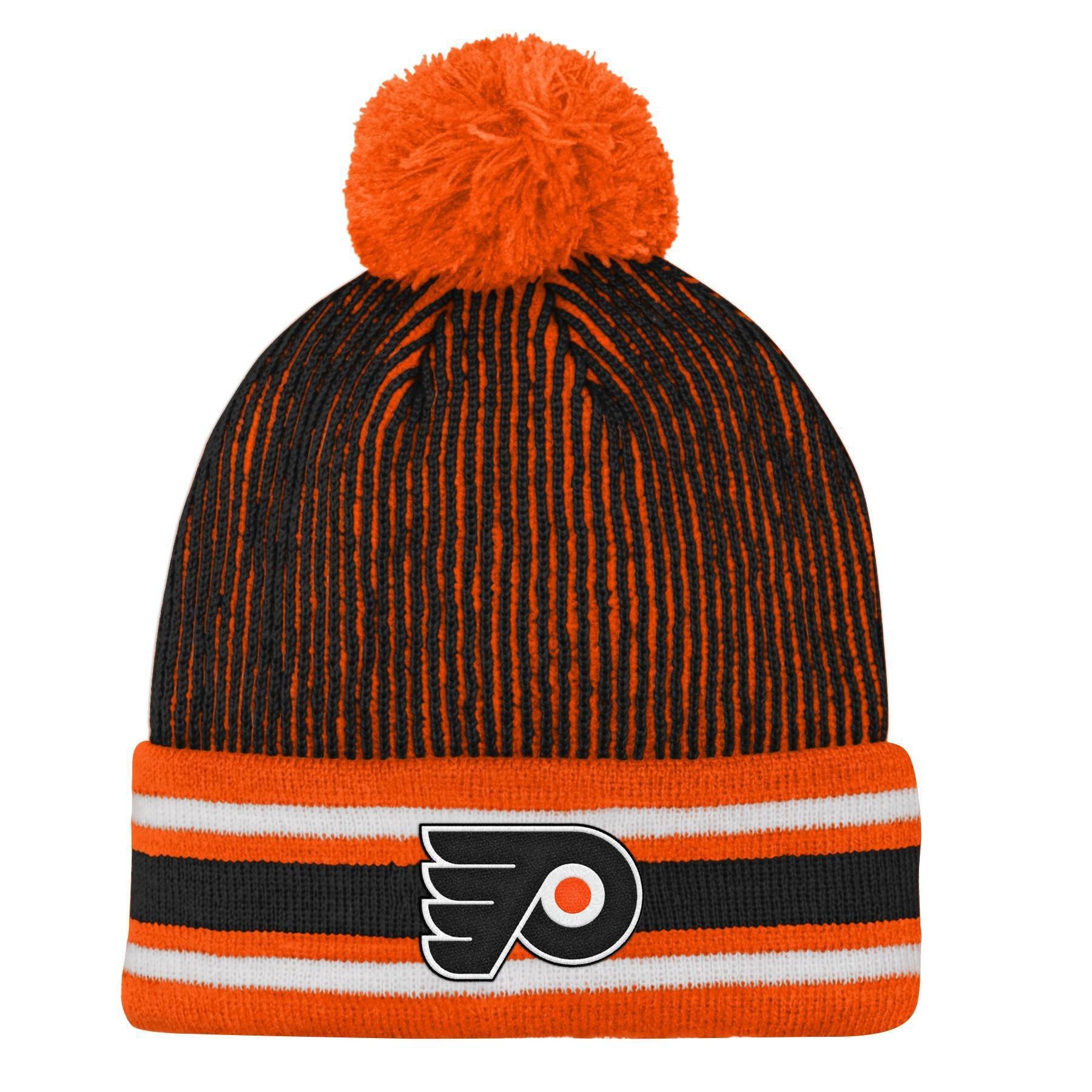 slide 1 of 1, NHL Philadelphia Flyers Boys' Cuff Knit Hat, 1 ct