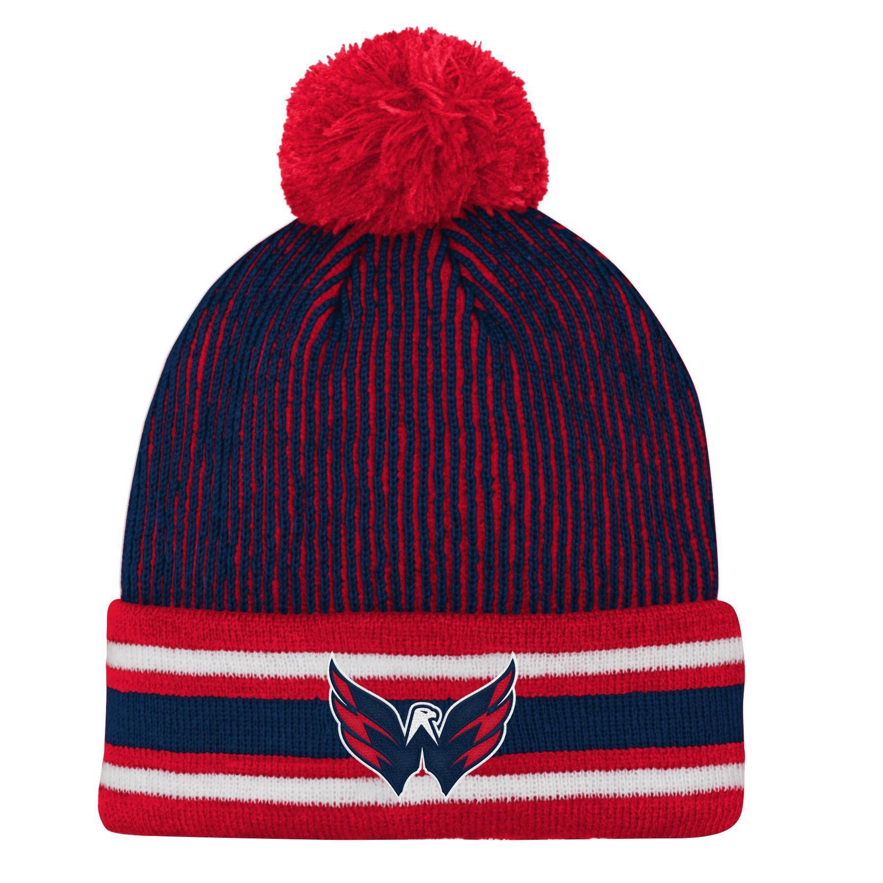 slide 1 of 1, NHL Washington Capitals Boys' Cuff Knit Hat, 1 ct