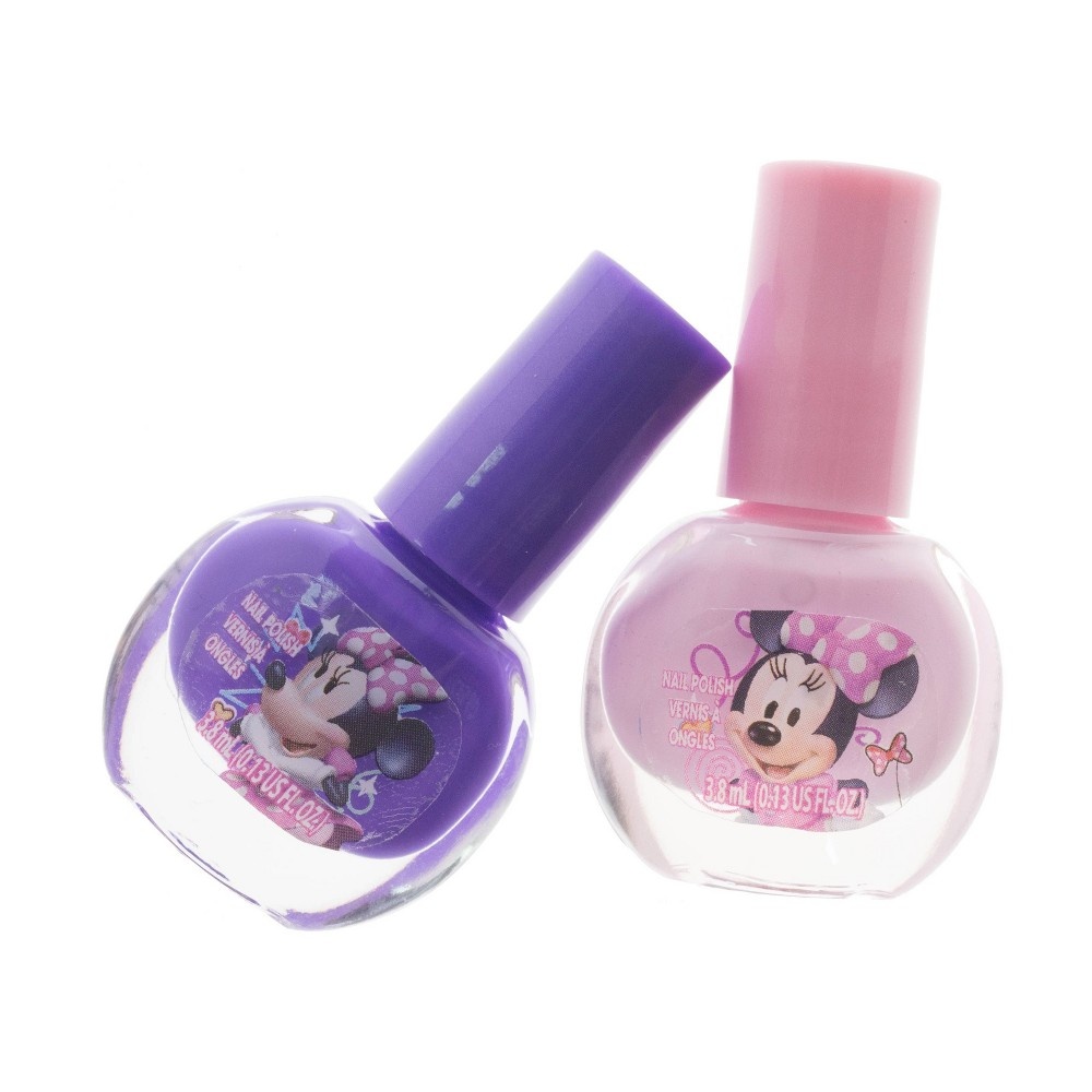 slide 4 of 7, Disney Minnie Nail Polish 2pk, 2 ct