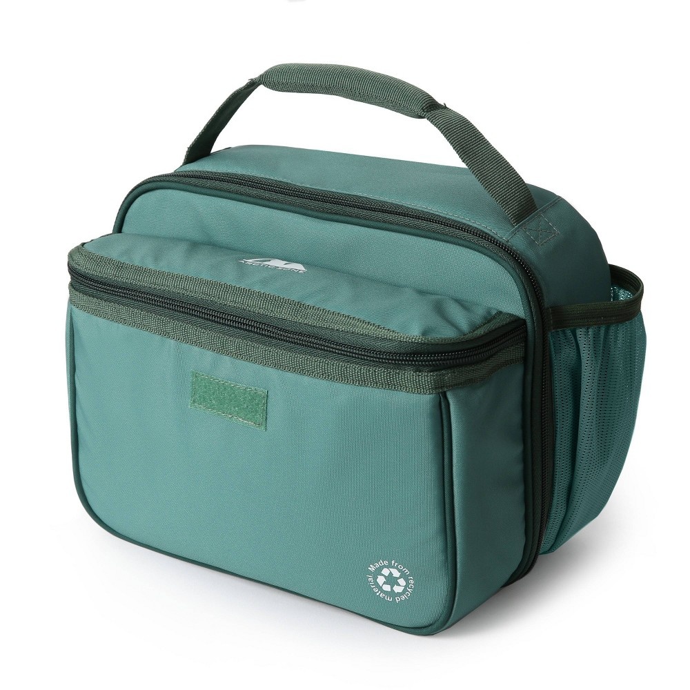 slide 7 of 7, Arctic Zone Recycled Dual Compartment Lunch Box - Pale Green, 1 ct