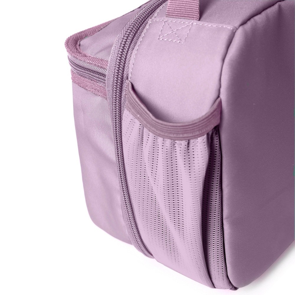 slide 5 of 7, Arctic Zone Recycled Dual Compartment Lunch Box - Lavender, 1 ct