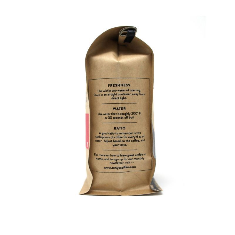 slide 2 of 4, Tony's Coffee Colombia Supremo Medium Roast Whole Bean Coffee - 12oz, 12 oz
