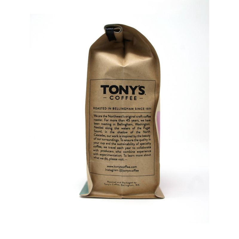 slide 4 of 4, Tony's Coffee Mexico Chiapas Medium Dark Roast Whole Bean Coffee - 12oz, 12 oz