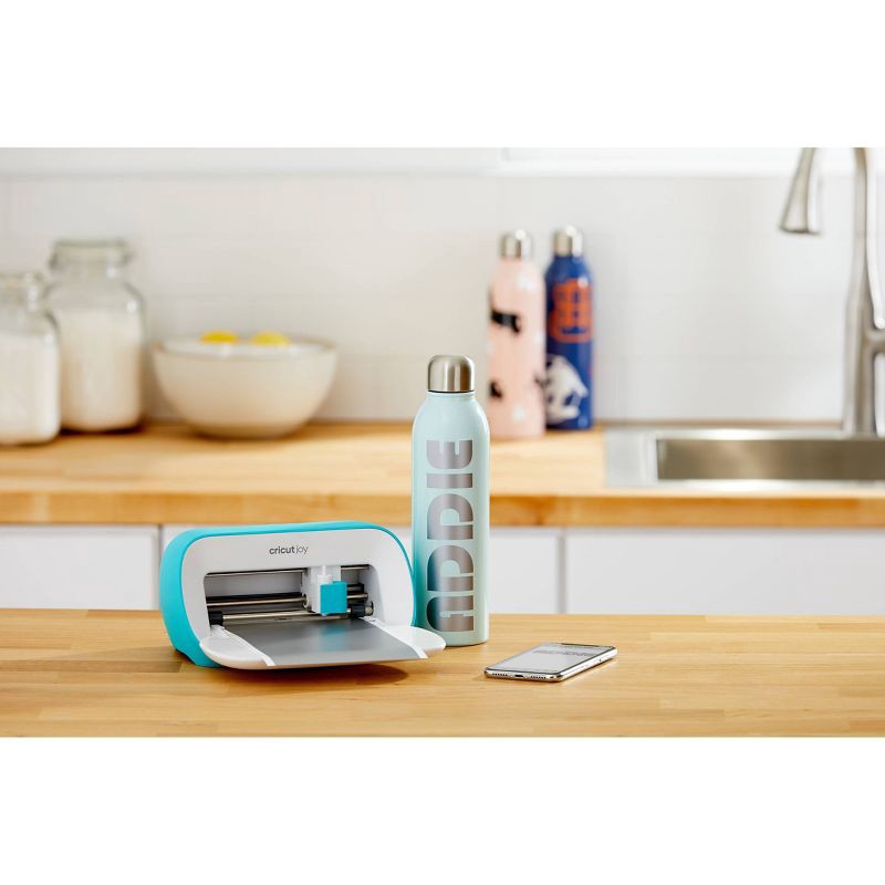 slide 9 of 10, Cricut Joy Patterned Permanent Smart Vinyl Elegance Sampler: Multicolor Craft Cutting Material, Compatible with Joy Machine, 1 ct