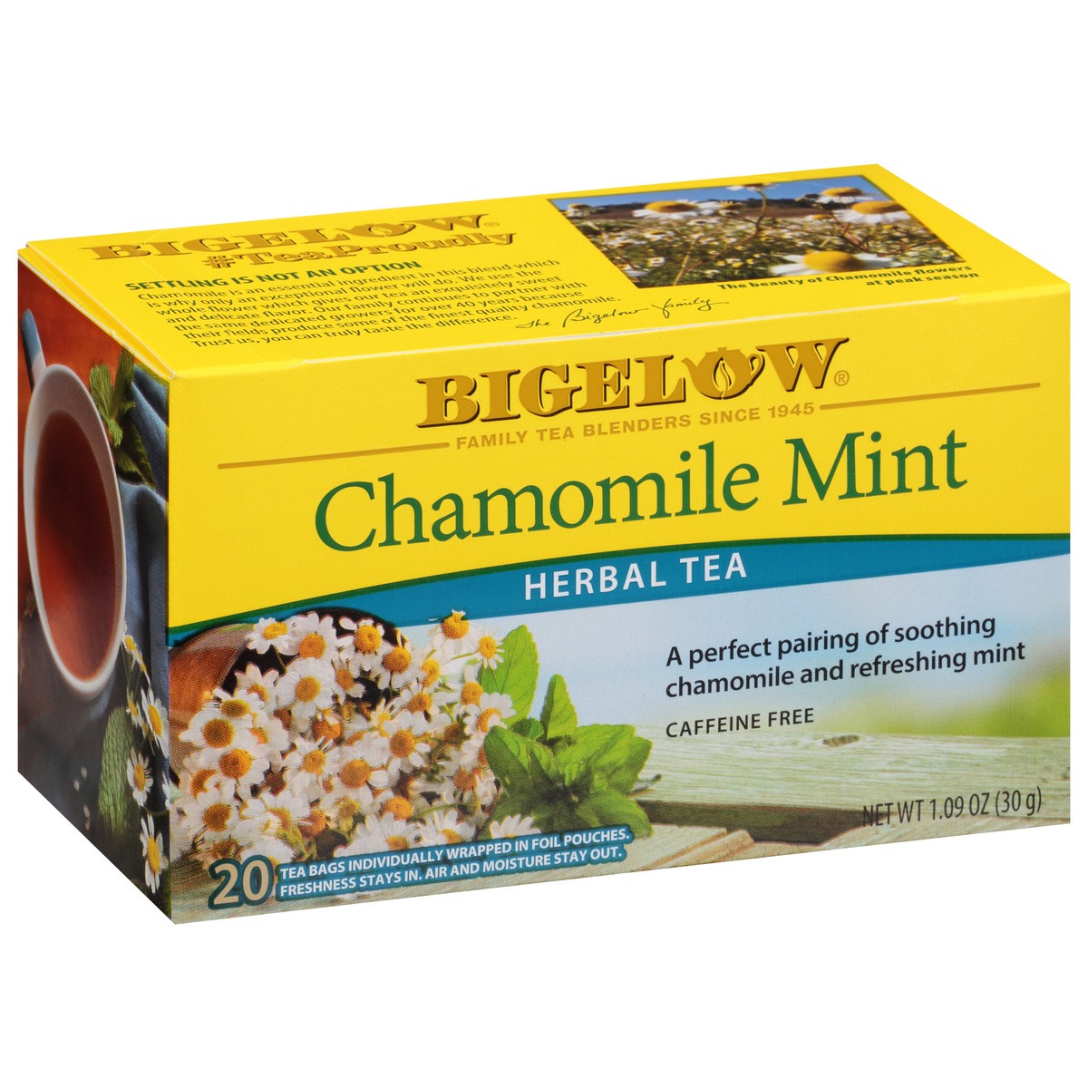 slide 9 of 9, Bigelow Herbal Tea, 20 ct