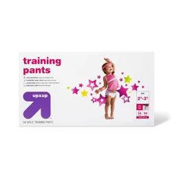Girls' Training Pants - 2T-3T - 94ct - up&up™