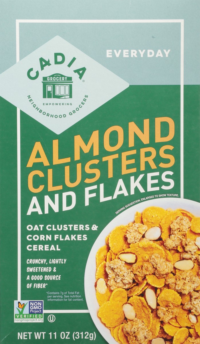 slide 3 of 13, Cadia Clusters And Flakes, Almond 11 Oz, 11 oz